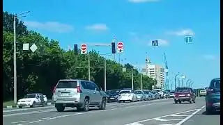 ДТП в Харькове на ул. Героев Труда_видео Город Х