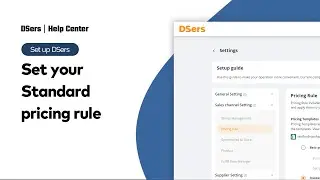 Set up DSers - Set your Standard pricing rule - DSers