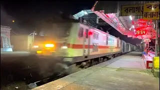 Furious Night Action! Kamrup Express vs Bandel & Katwa Local Trains