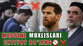 MESSI MUXLISLARI SIZ BU XATONI QILMANG!❌