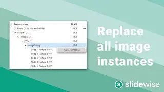 How to replace all instances of an image in PowerPoint