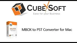 CubexSoft MBOX to PST Converter for Mac