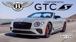 $400,000 LUXURY ROCKET! 2023 Bentley Continental GTC S Review