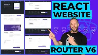 How to Build a React Application with React Router Dom Version 6 - Beginner Tutorial using Routes