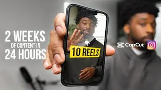 How I Create 2 Weeks Of Instagram Reels In ONLY 1 Day (FREE Video Editor)