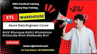 Azure Data Engineer Training with End to End Project | SQL School