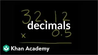 Multiplying decimals example | Decimals | Pre-Algebra | Khan Academy