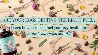 Watch and learn how to rocket fuel your egg health for natural conception and IVF with COQ10.