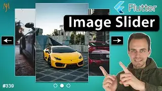 Flutter Tutorial - Build A Simple Image Slider Carousel | Flutter Carousel Slider