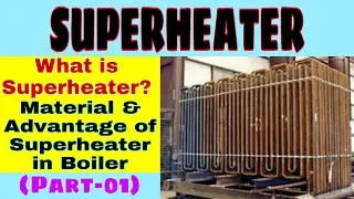 SUPERHEATER / Role & Advantage of Superheater in Boiler / Working Principle of Superheater [Hindi]