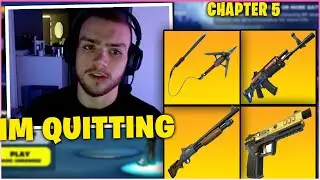 MONGRAAL *FREAKS OUT* After Playing First GAME Of FORNITE Chapter 5 & Uses All new Weapons & ITEMS