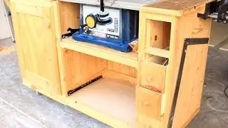 Diy Table Saw Workstation Part 1