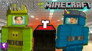 Among Us MAP in MINECRAFT Built by HobbyFamilyTV