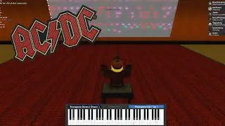 AC/DC Thunderstuck - Roblox Piano | TUTORIAL