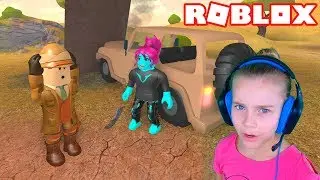 Побег из Сафари в Roblox Видео для детей детская игра САФАРИ ОББИ в Роблокс