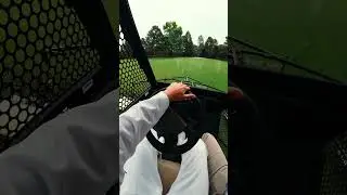 Alone on the range. 