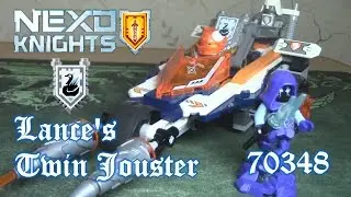 [ОБЗОР ЛЕГО] NEXO KNIGHTS 70348 Турнирная Машина Ланса