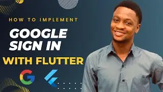 How To Implement Google Sign-In Functionality In Flutter With Firebase and FlutterfireCLI