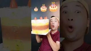 Makan Kue Kecil, Sedang, Besar🎂 #asmrsounds #mukbang #asmr #makankecilsedangbesar #videomakan