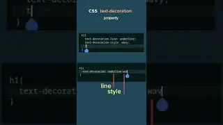 Learn css text-decoration property 