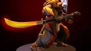 Dota 2 Juggernaut — Fireborn Odachi and Fireborn Assault kinetic gem preview