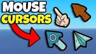 How To INSERT Custom Mouse Icons in Roblox!