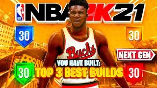 THE TOP 3 *NEW* BEST RARE BUILDS on NBA 2K21 NEXT GEN! VOL. 19