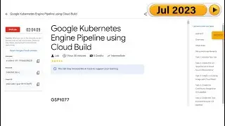 Google Kubernetes Engine Pipeline using Cloud Build 