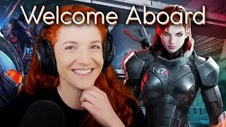 First Time Playing Mass Effect  - Ep. 1 - Welcome Aboard - Mass Effect 1 Legendary Edition