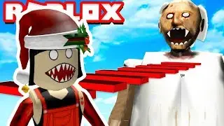 Побег от БАБКИ в Роблокс - Паркур с Бабкой GRANNY в Roblox Obby