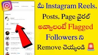 How To Viral Reels On Instagram in Telugu 2024 | Instagram Reels Viral Tricks | Flagged Followers