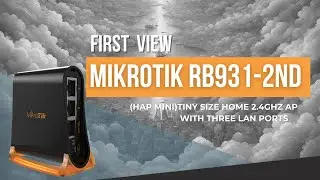 First Look Mikrotik Rb931-2nD + Setting Dari awal+ Test perfoma Ringan