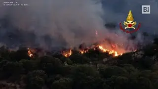 Incendi nel Nuorese: distrutti 700 ettari