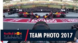 Behind The Lens - The Red Bull Racing Team Photo