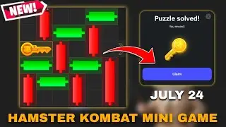 HAMSTER KOMBAT MINI GAME TODAY JULY 23