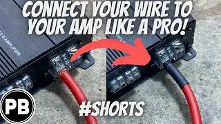 Connect Your Wiring To Your Amp Like A PRO! | #shorts