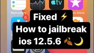 How to jailbreak iphone 6 ,5s ,6 plus without computer || jailbreak ios 12.5.6 🌈