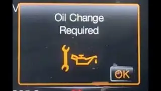 DIY How to Remove Oil Change Required Dashboard Warning Ford F150 | Quickest Method | 2018