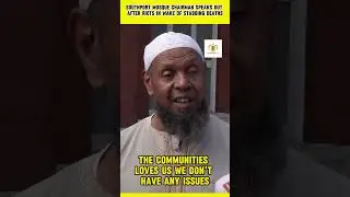 Southport mosque chairman addresses the unrest following the recent stabbing deaths.
