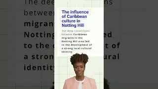 Notting Hill - Caribbean Culture - Edexcel History Paper 1 Migrants in Britain revision #gcsehistory