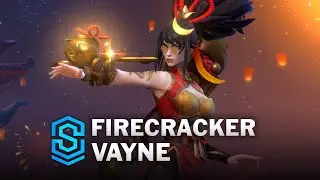 Firecracker Vayne Wild Rift Skin Spotlight