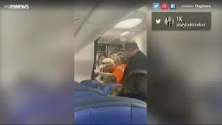 United Airlines plane makes emergency landing for person stuck in bathroom