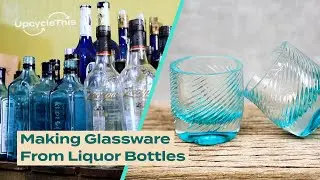 Company Turns Glass Bottles Into Cups