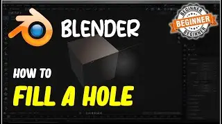 Blender How To Fill A Hole