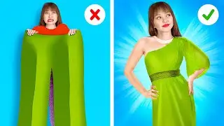 BEST CLOTHES HACKS FOR GIRLS || Fashion Hacks and Amazing DIY Ideas by 123GO! Series