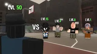 1 Pro VS 4 Noobs | Roblox Criminality