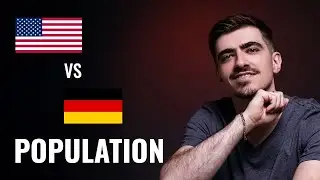 US population vs Germany (1800-2100) | Countries by population