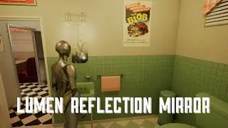 Unreal Engine 5 Mirror with Lumen Reflections