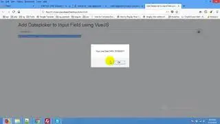 VueJS Datepicker | Vue Datepicker | VueJS datePicker simple datePicker Demo