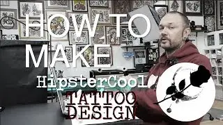 How to make COOL tattoo design fast